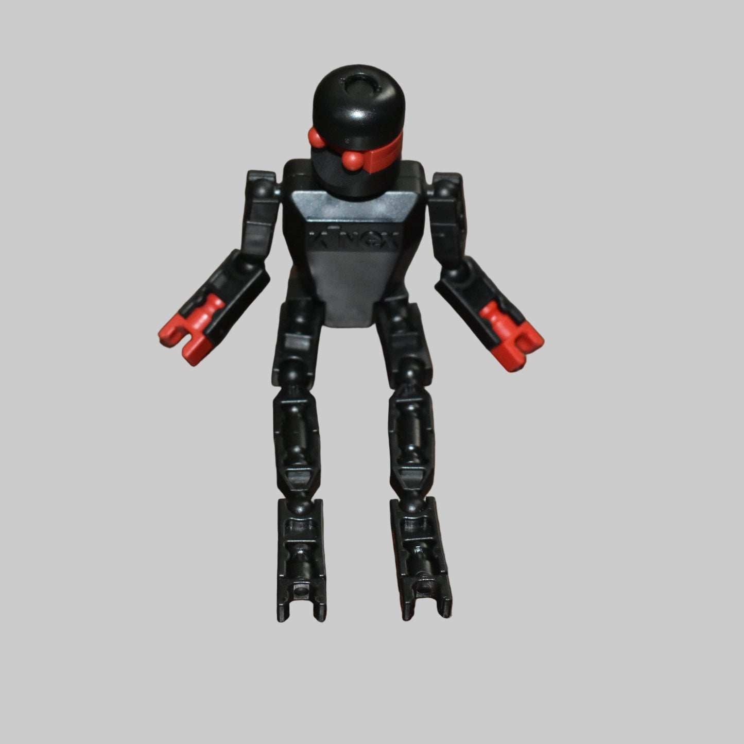 K'NEXMAN Robot figure Black & Red (kit form) Knex