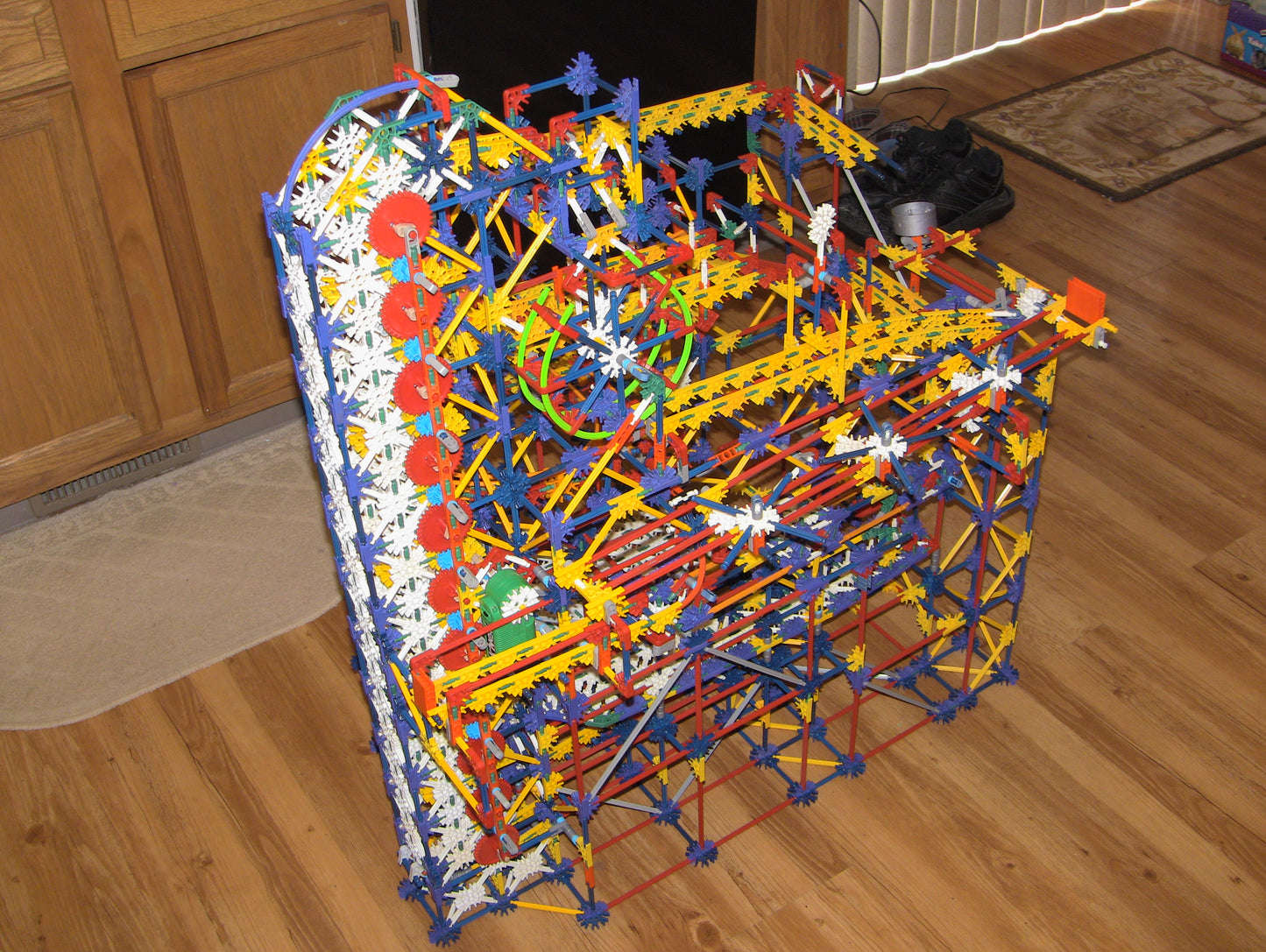 K'nex Supernova Ball Factory Machine 4,700 Pieces COMPLETE SET W/ Battery Motor Knex