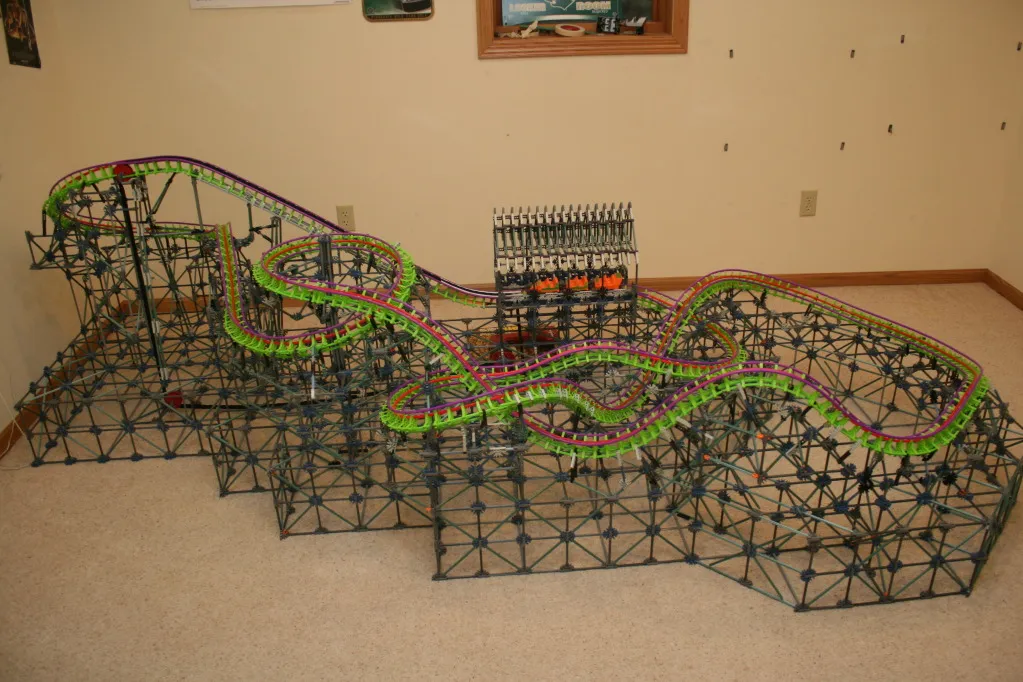 K'NEX Recreation Series: Wild Train 10,000+ Parts Roller Coaster W/ Motor Knex *Coming Soon*