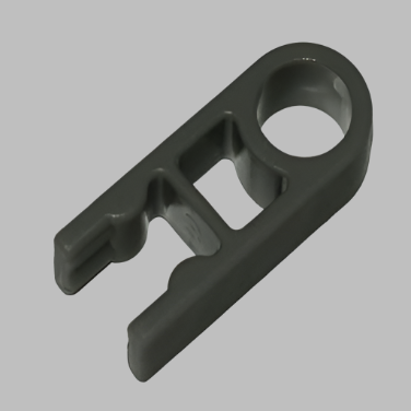 K'NEX Clip with Hole end Grey Knex