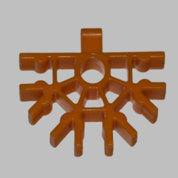 K NEX Connector 5 way for Track Orange Knex KnexMore