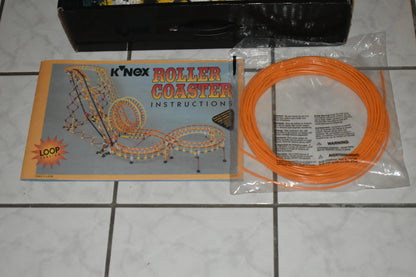 K'NEX SealedRoller Coaster Open Box Model Number 63030 Vintage 1995 Complete Set Knex