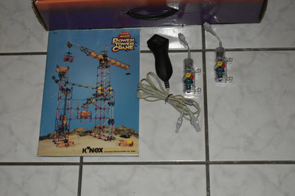 K'NEX Sealed Lost Mines Power Tower Crane Open Box Model Number 63149 Vintage Knex