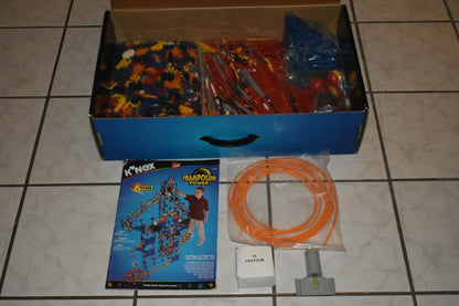 K'NEX Sealed Trampoline Tower Open Box Model Number 63517 Vintage 1999 Complete Set Knex