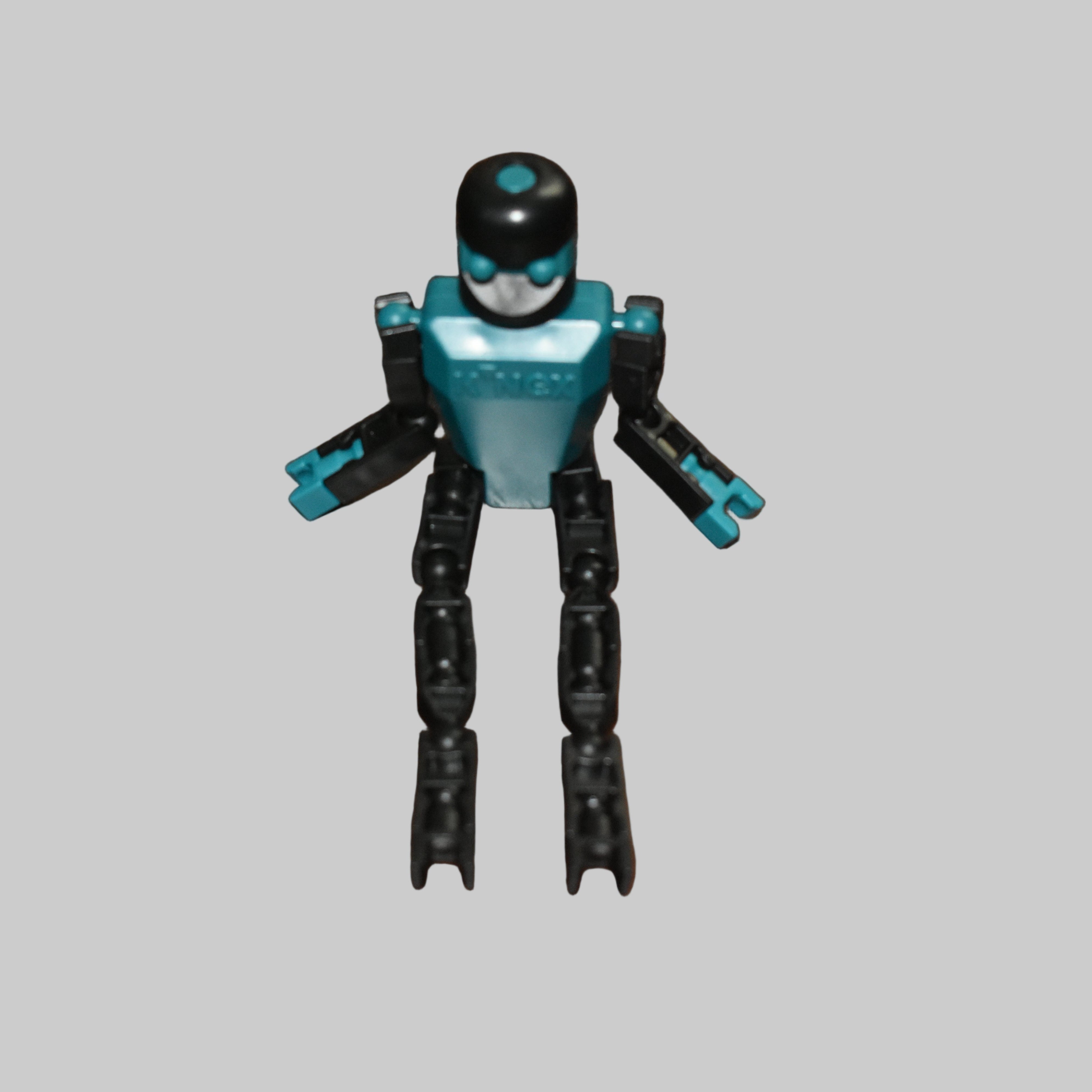 K'NEXMAN Robot figure Teal(kit form) Knex – KnexMore