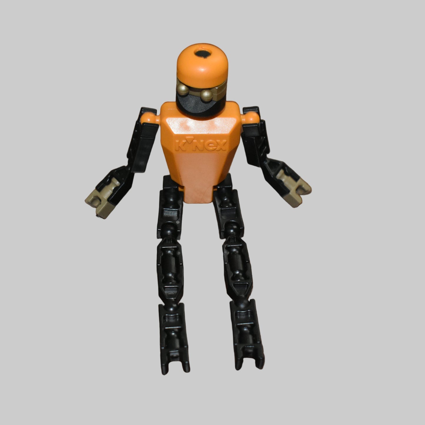 K'NEXMAN Robot figure Orange (kit form) Knex