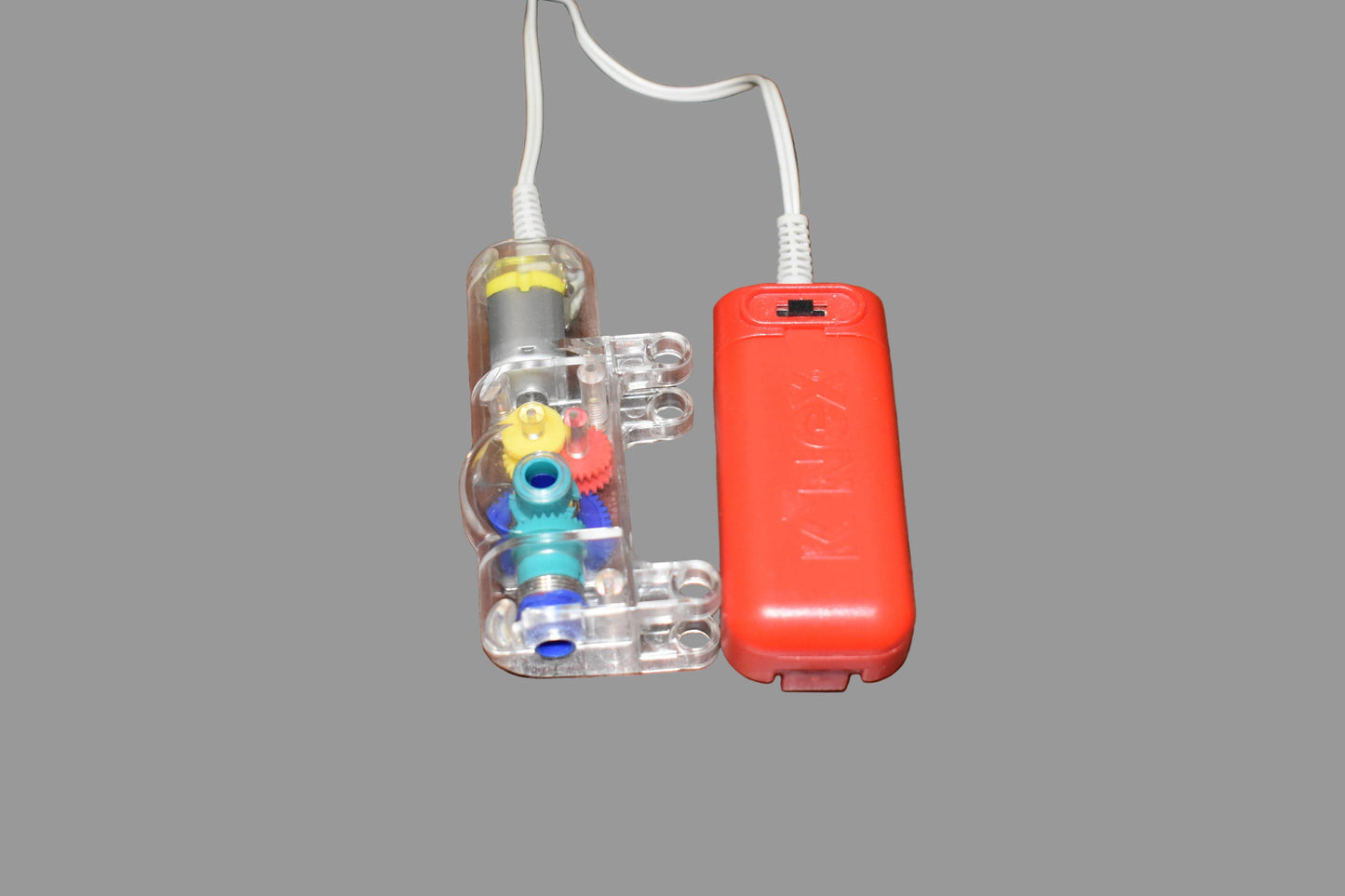 K'NEX Squared Battery Motor Red Long lead Knex