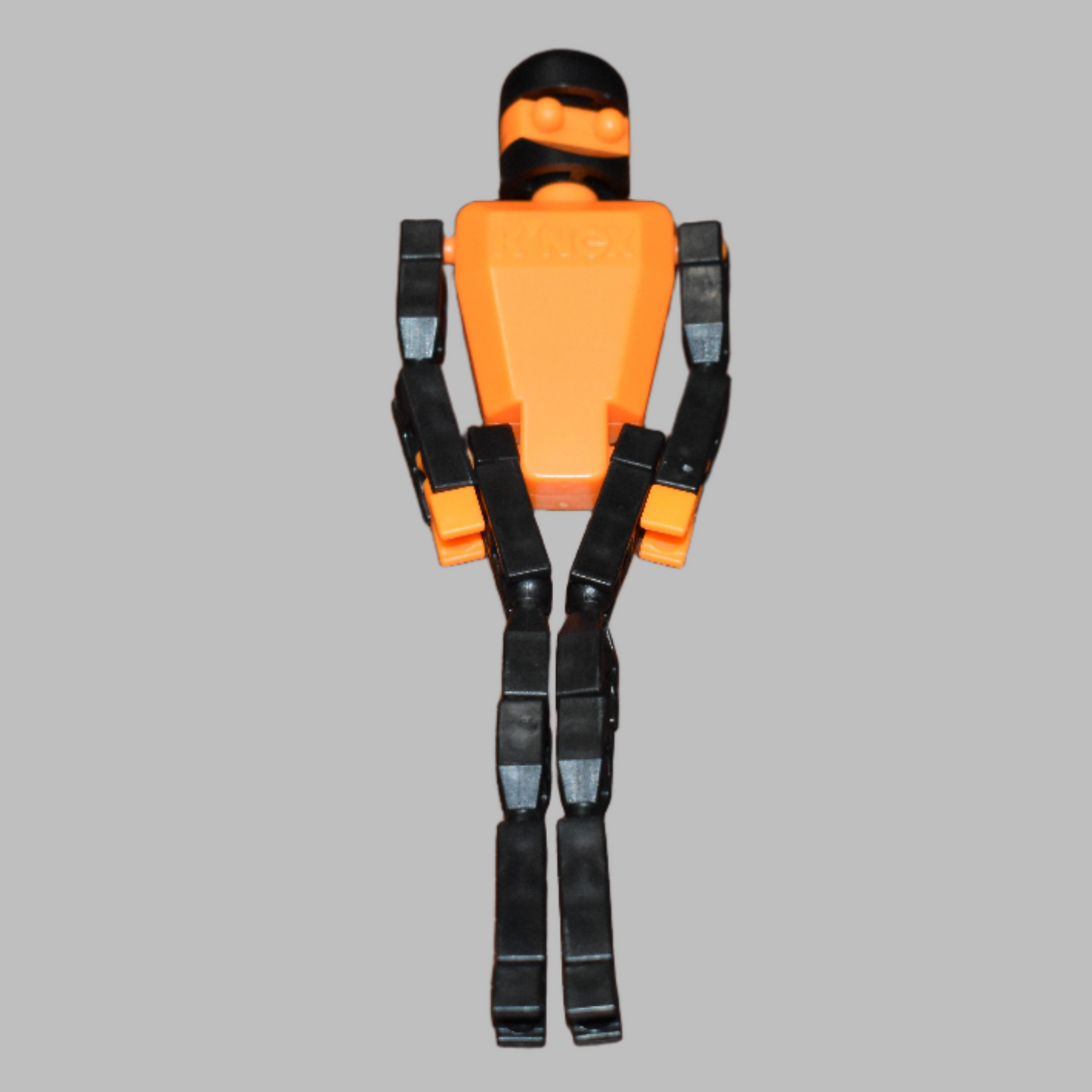 K'NEXMAN Robot figure Fluorescent orange (kit form) Knex