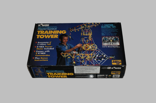 K'NEX Sealed Hyperspace Training Tower Open Box Model Number 63147 Motor 1997 Knex