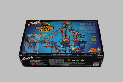 K'NEX Sealed Trampoline Tower Open Box Model Number 63517 Vintage 1999 Complete Set Knex