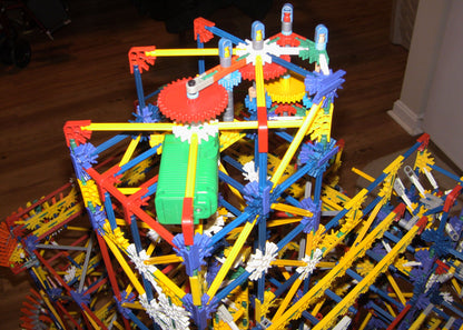 K'nex DenCity Ball Factory Machine 6,900 Pieces COMPLETE SET W/ Battery Motor Knex