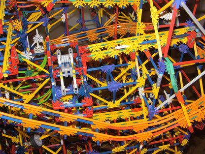 K'nex BallBuster Ball Factory Machine 8,600 Pieces COMPLETE SET W/ Battery Motor Knex