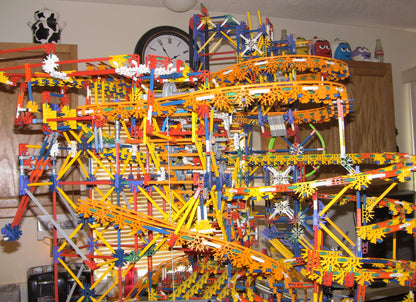 K'nex BallBuster Ball Factory Machine 8,600 Pieces COMPLETE SET W/ Battery Motor Knex