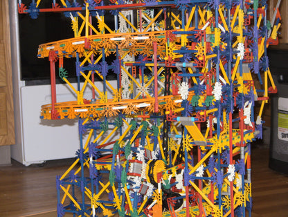 K'nex Ionization Ball Factory Machine 4,500 Pieces COMPLETE SET W Battery Motor Knex