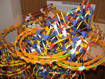 K'nex BallBuster Ball Factory Machine 8,600 Pieces COMPLETE SET W/ Battery Motor Knex