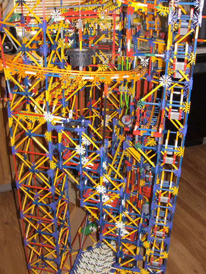 K'nex BallBuster Ball Factory Machine 8,600 Pieces COMPLETE SET W/ Battery Motor Knex