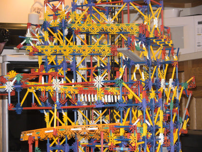 K'nex Ionization Ball Factory Machine 4,500 Pieces COMPLETE SET W Battery Motor Knex