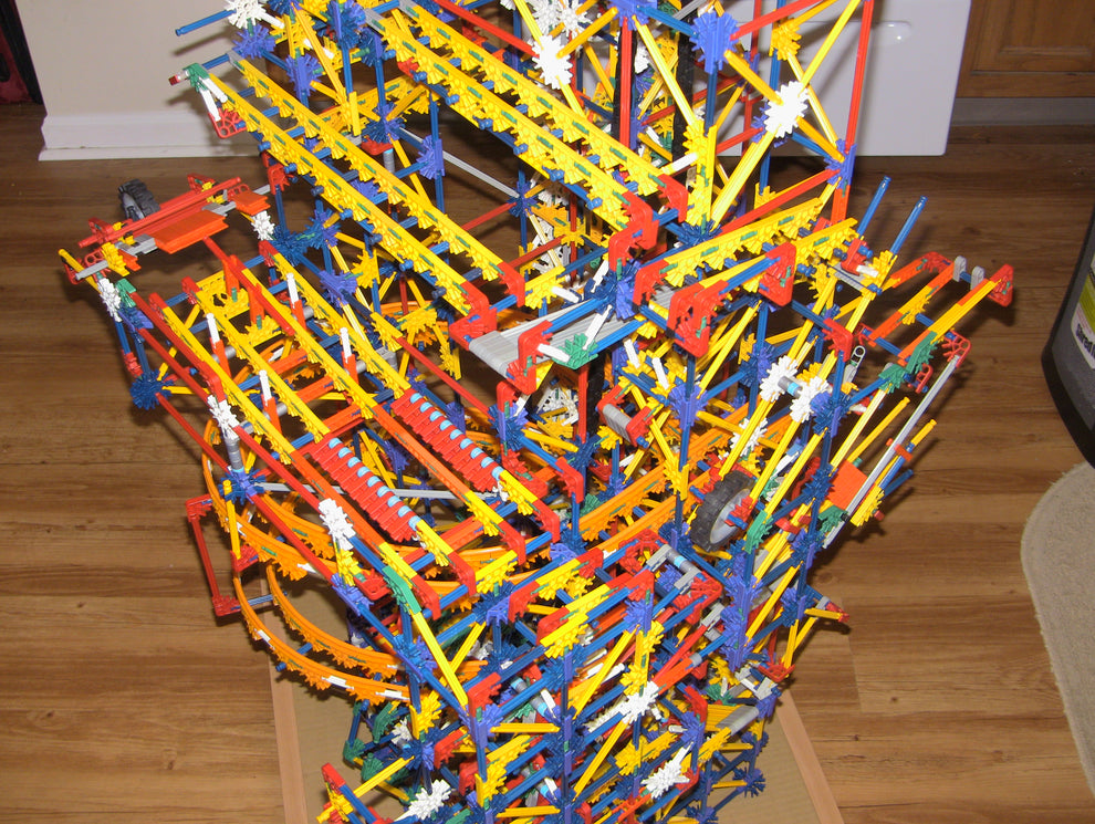 K'nex Ionization Ball Factory Machine 4,500 Pieces COMPLETE SET W Batt ...