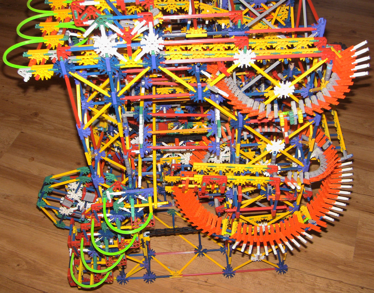 K'nex DenCity Ball Factory Machine 6,900 Pieces COMPLETE SET W/ Battery Motor Knex