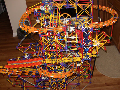 K'nex Echo Ball Factory Machine 4,800 Pieces COMPLETE SET W/ Battery Motor Knex