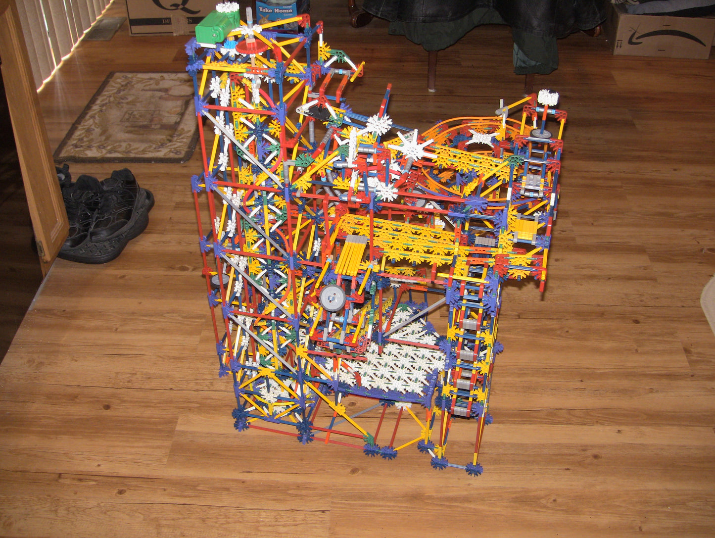 K'nex Phoenix Ball Factory Machine 3,700 Pieces COMPLETE SET W/ Battery Motor Knex