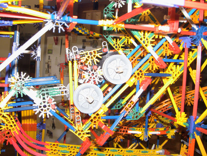 K'nex BallBuster Ball Factory Machine 8,600 Pieces COMPLETE SET W/ Battery Motor Knex