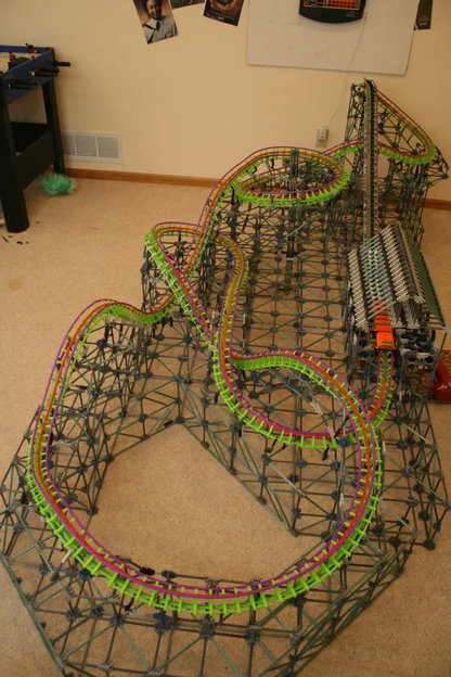 K'NEX Recreation Series: Wild Train 6,000+ Parts Roller Coaster W/ Motor Knex *Coming Soon*