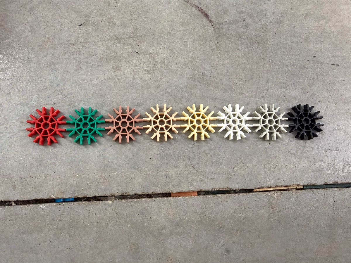 K'NEX Connector 8-way Green Knex