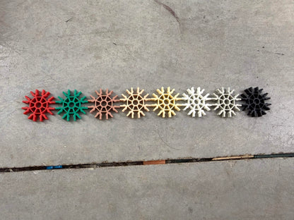 K'NEX Connector 8-way Green Knex