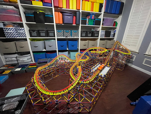 K'NEX Recreation Series: Wild Train 6,000+ Parts Roller Coaster W/ Motor Knex *Coming Soon*