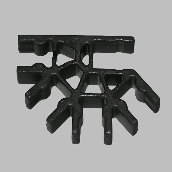 K'NEX Connector 4-way 3D Silver Knex