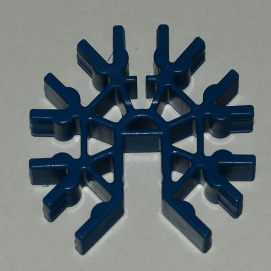 K'NEX Connector 7-way 3D Blue Knex