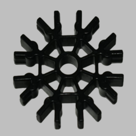 K'NEX Connector 8-way Black Knex