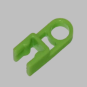 K'NEX Hinge - Green half Knex