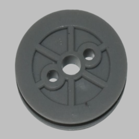 K'NEX Hub/Pulley Small Grey Knex