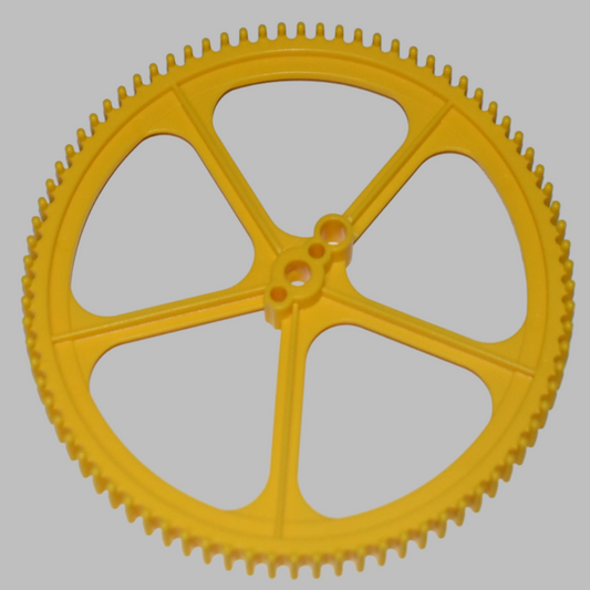 K'NEX Crown gear large Yellow Knex