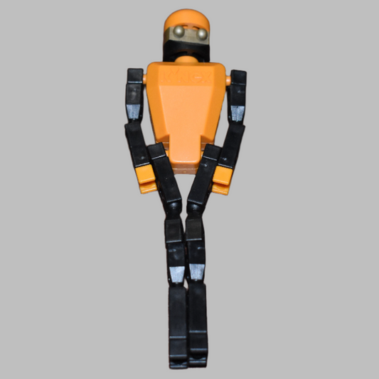 K'NEXMAN Robot figure Orange (kit form) Knex